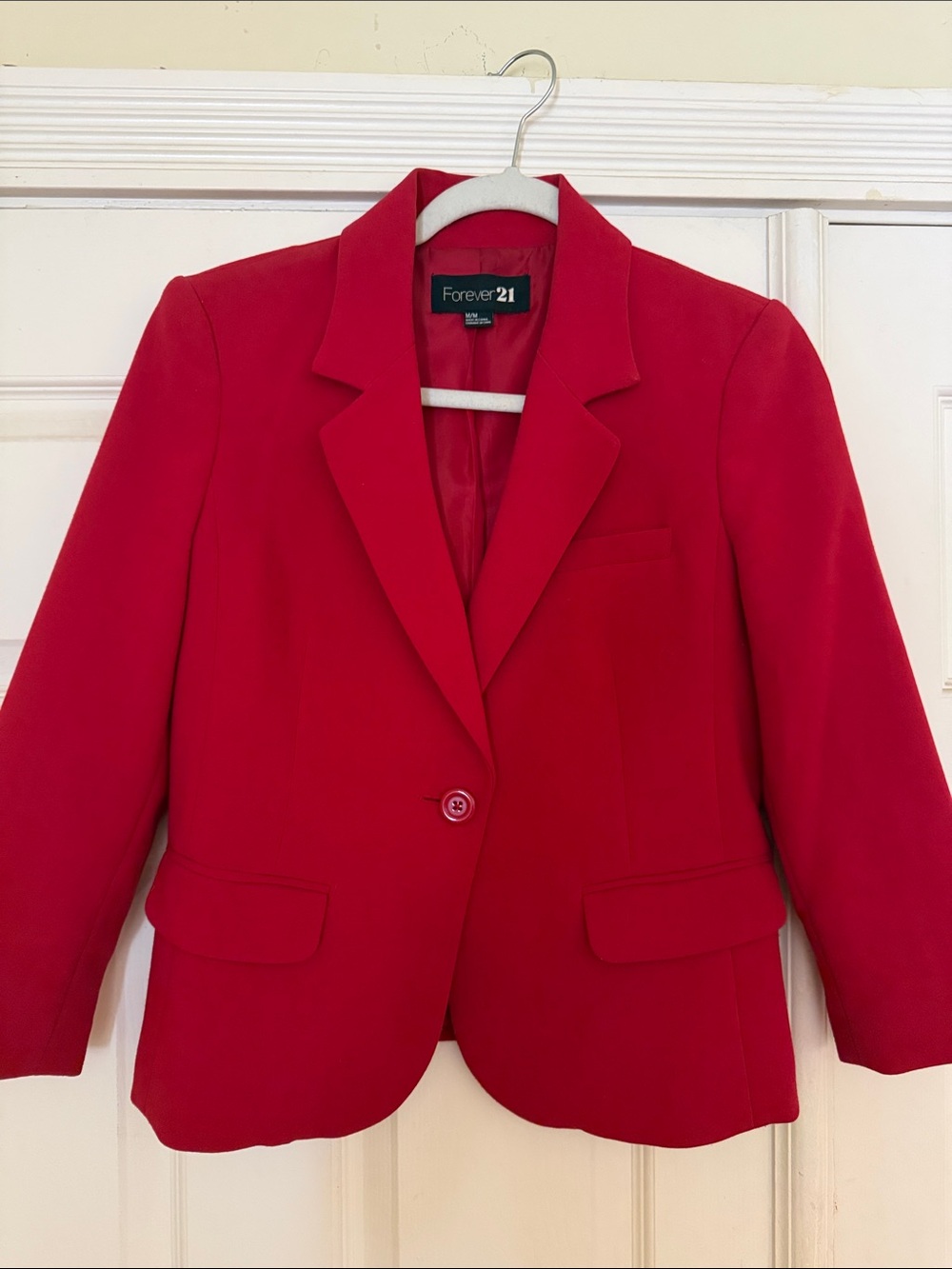Forever 21 Red Tailored Blazer size M